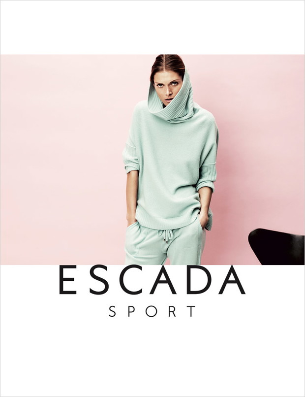 Małgosia Bela w kampanii Escada jesień-zima 2014/2015
