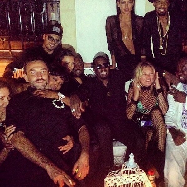 Riccardo Tisci świętuje 40. urodziny - relacja Instagram