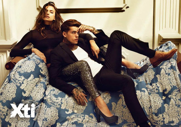 Irina Shayk w kampanii Xti jesień-zima 2014/2015