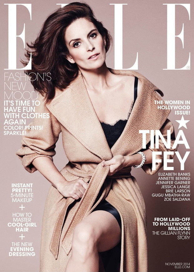 Jennifer Garner, Jessica Lange i Zoe Saldana w listopadowym ELLE US