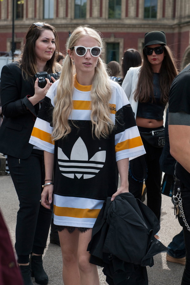 Street fashion: London Fashion Week wiosna-lato 2015