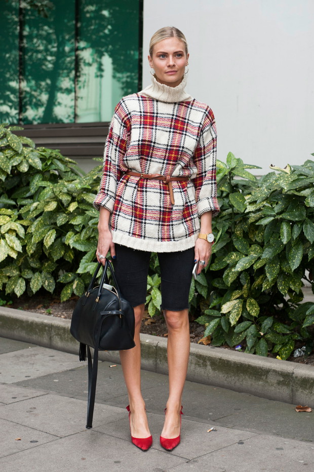 Street fashion: London Fashion Week wiosna-lato 2015