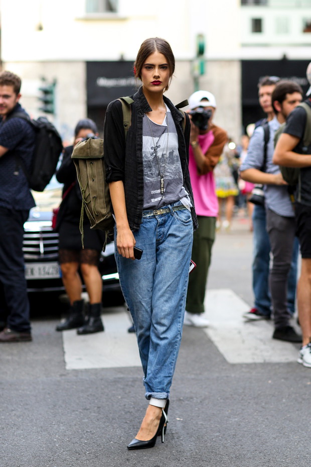Street fashion: Milan Fashion Week wiosna-lato 2015