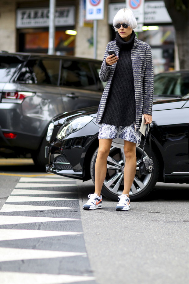 Street fashion: Milan Fashion Week wiosna-lato 2015