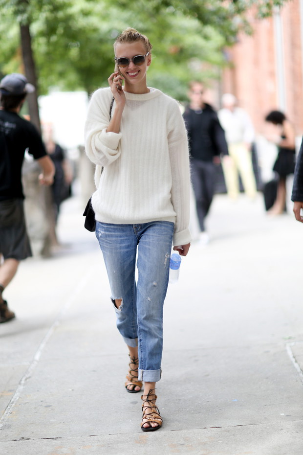 Street fashion: New York Fashion Week wiosna-lato 2015