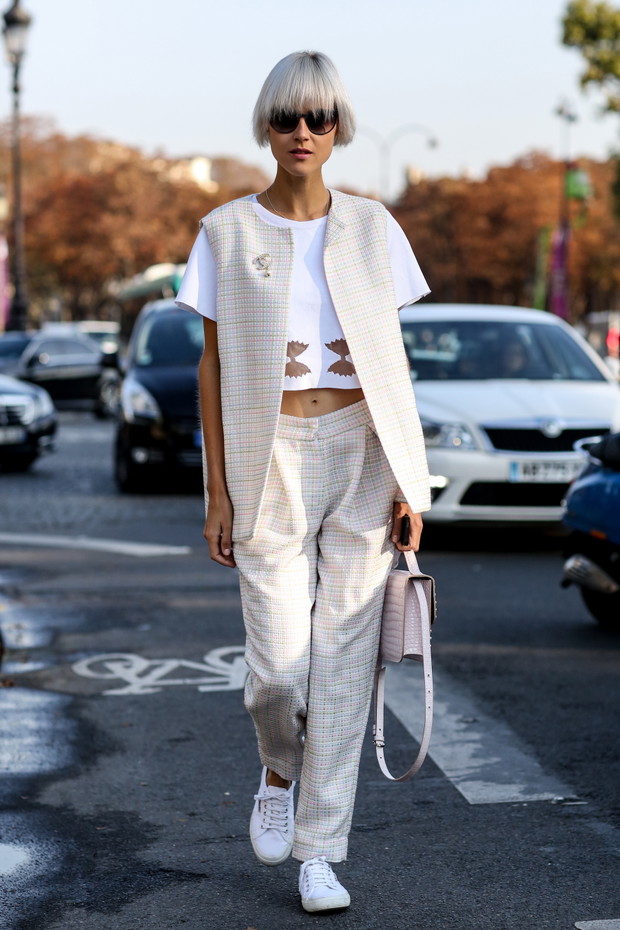 Street fashion: Paris Fashion Week wiosna-lato 2015