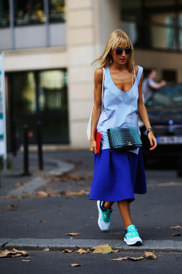 Street fashion: Paris Fashion Week wiosna-lato 2015