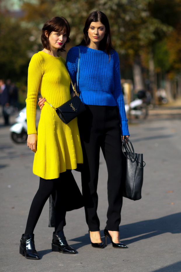 Street fashion: swetry na jesień