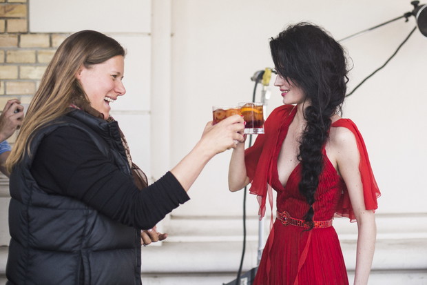 Eva Green w kalendarzu Camparii 2015