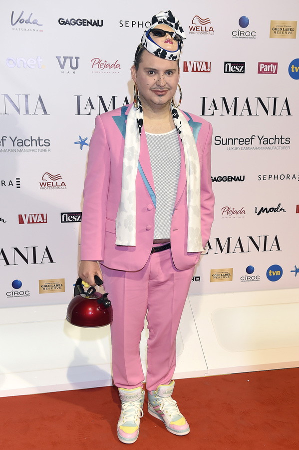Gwiazdy na pokazie La Mania wiosna-lato 2015