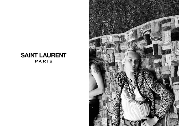 Kampania Saint Laurent Paris wiosna-lato 2015 WIĘCEJ ZDJĘĆ