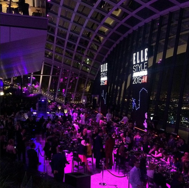 ELLE Style Awards 2015 w Wielkiej Brytanii - relacja Instagram