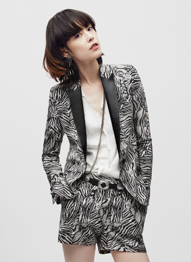 Ewa Władymiruk w lookbooku The Kooples wiosna-lato 2015