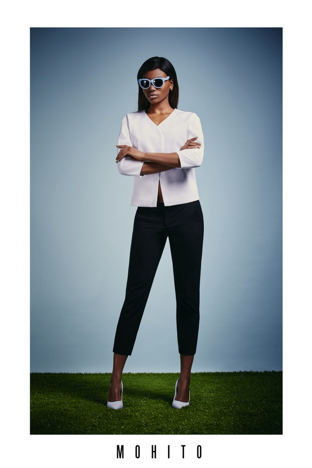 Osi Ugonoh w wiosennym lookbooku Mohito