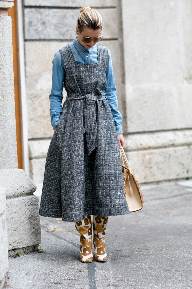 Street fashion: Milan Fashion Week jesień-zima 2015