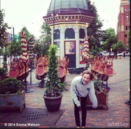 Emma Watson fot. instagram.com/emmawatson