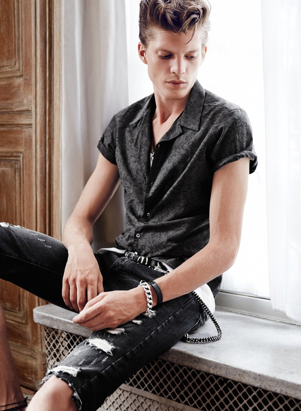 Ewa Władymiruk w lookbooku The Kooples wiosna-lato 2015