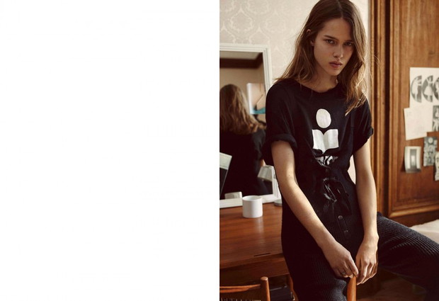 Magdalena Jasek w kampanii Isabel Marant Étoile jesień-zima 2015