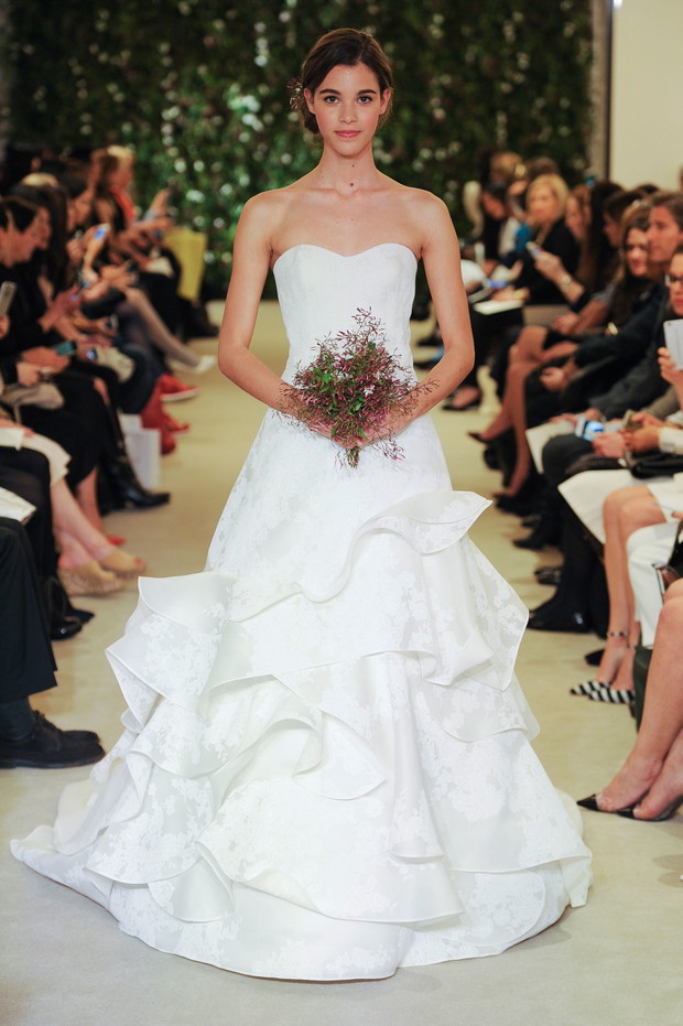 Suknie ślubne Carolina Herrera wiosna-lato 2016