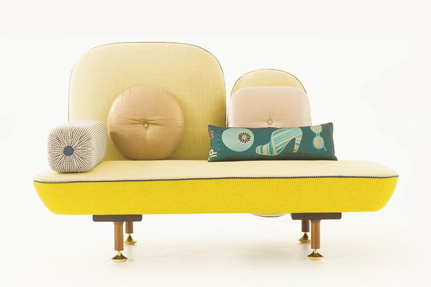 Żółta sofa - energia tkwi w kolorze