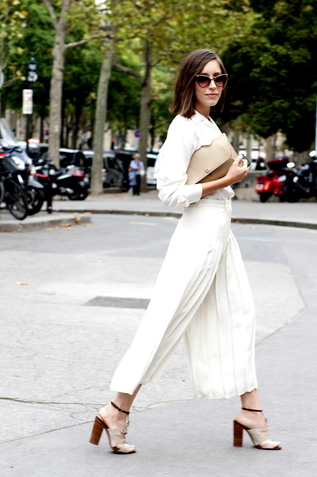 Street fashion wiosna-lato 2015: plisy