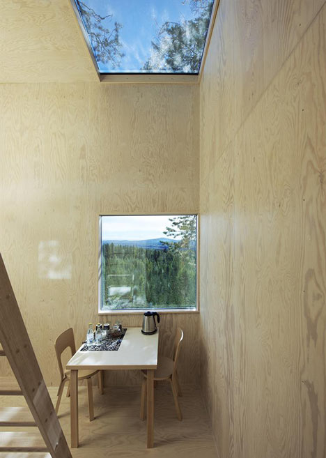 Tree Hotel - hotel z pokojem na drzewie