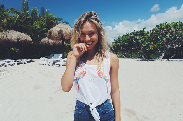 Alexis Ren i Jay Alvarrez dla Pull & Bear Let
