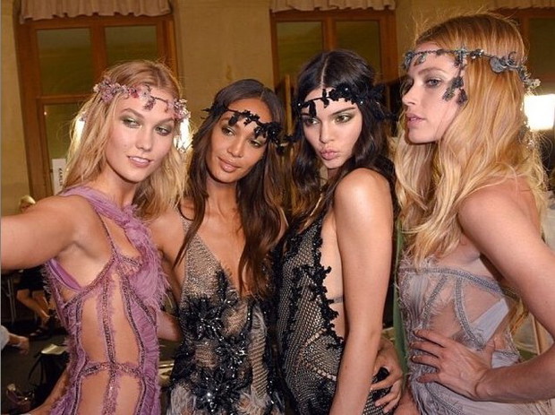 Versace haute couture jesień-zima 2015/2016: relacja Instagram