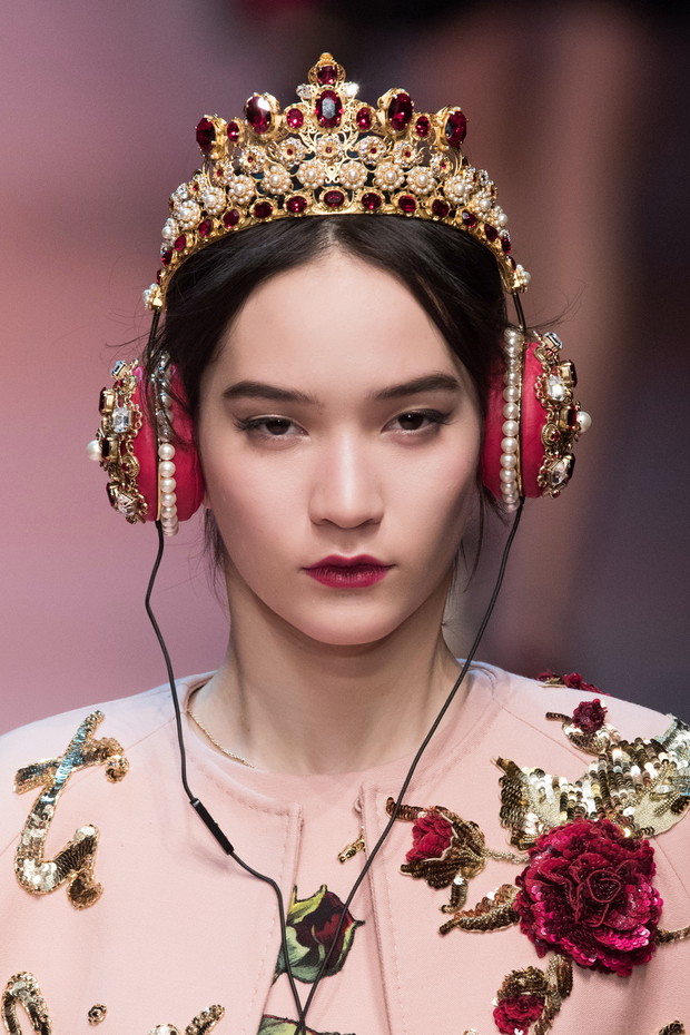 Look z wybiegu: Dolce & Gabbana jesień-zima 2015/2016