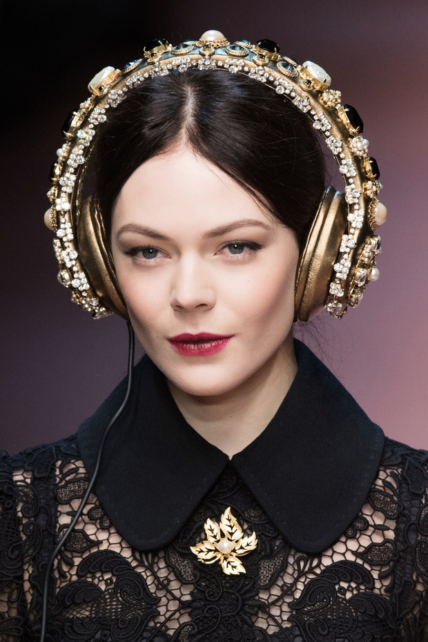 Look z wybiegu: Dolce & Gabbana jesień-zima 2015/2016
