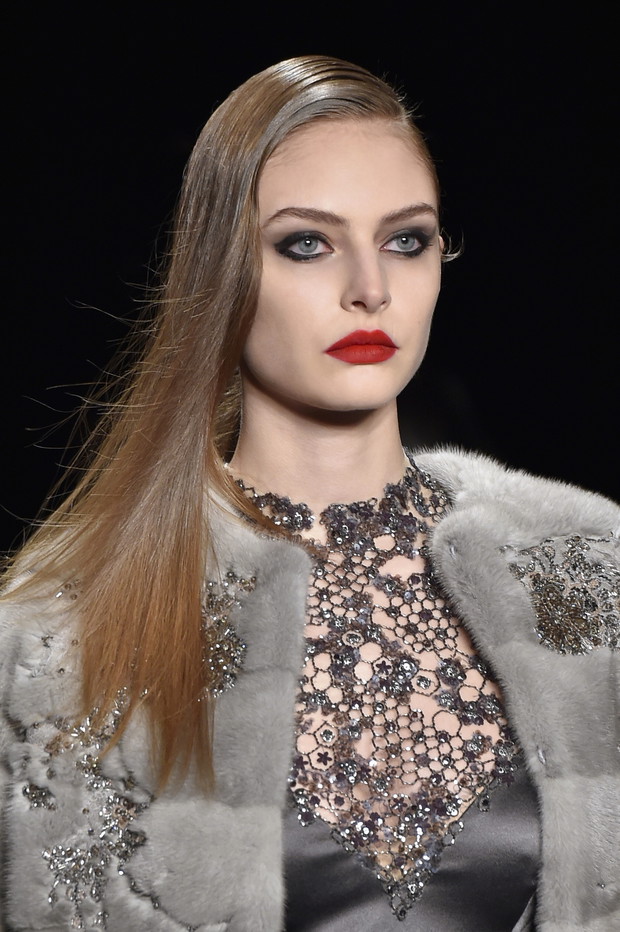 Look z wybiegu: Monique Lhuillier jesień-zima 2015/2016