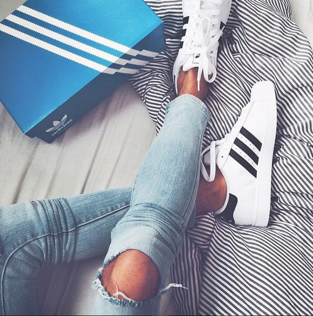 Jak to nosi instagram? #adidassuperstar
