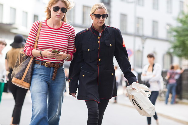 Street fashion ze Stockholm Fashion Week wiosna-lato 2016