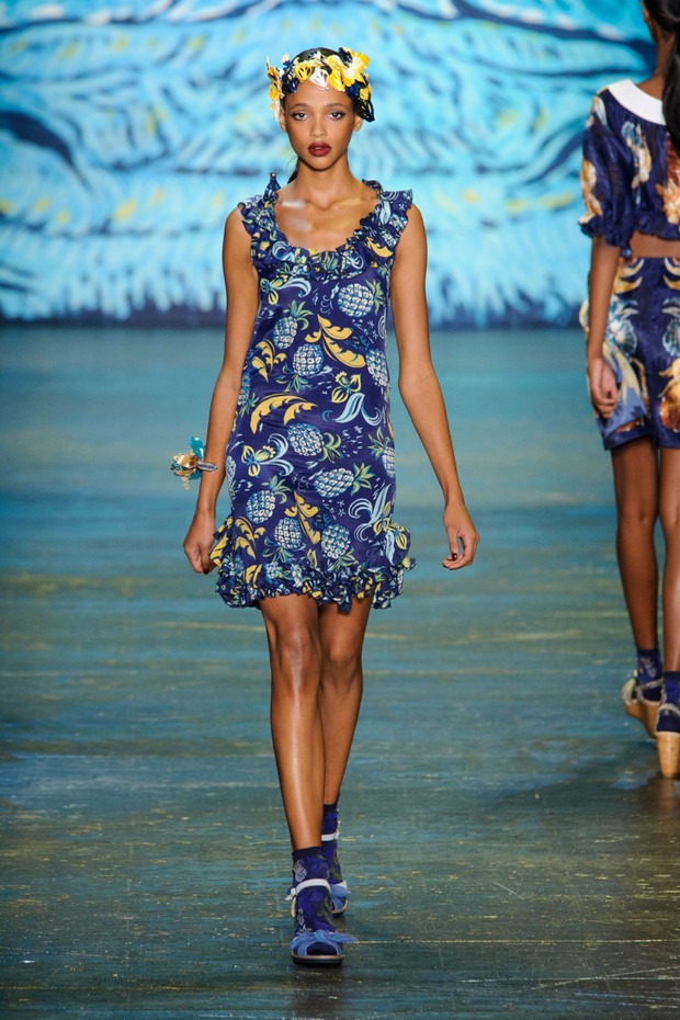 Anna Sui wiosna-lato 2016