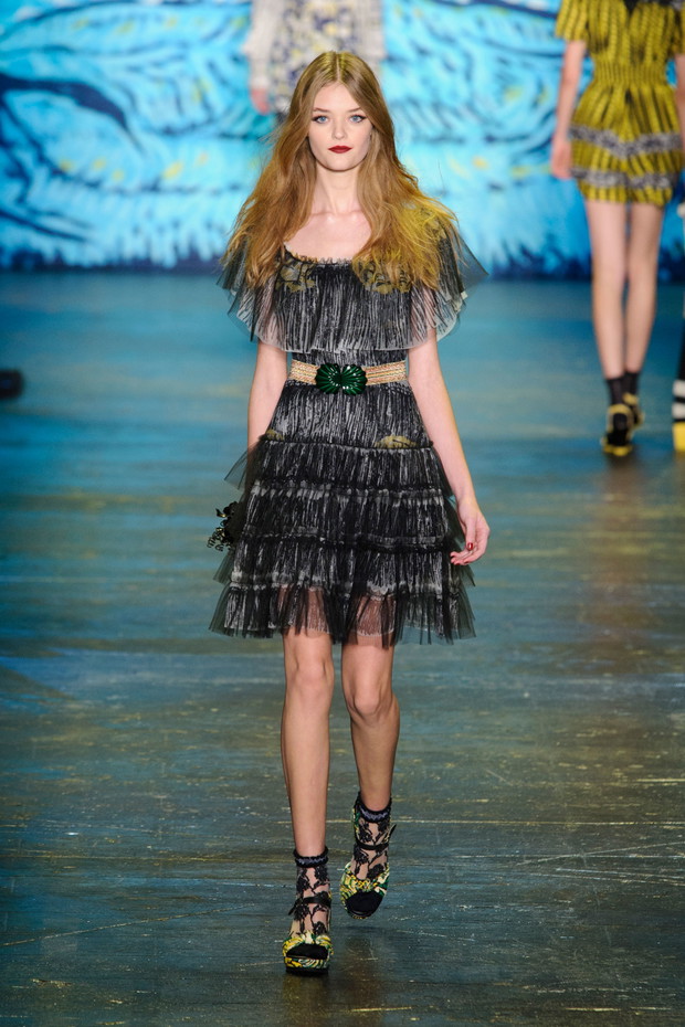 Anna Sui wiosna-lato 2016