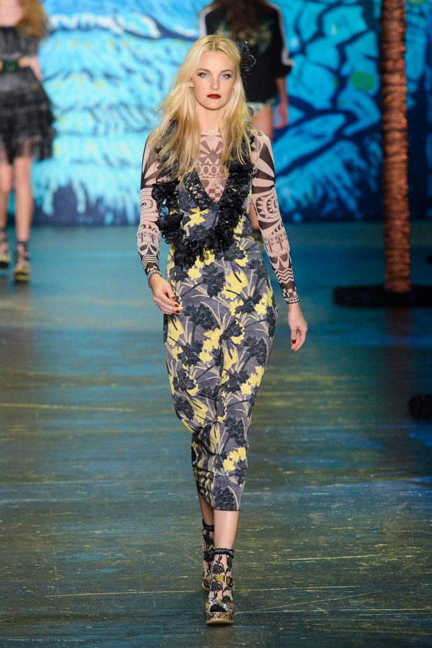 Anna Sui wiosna-lato 2016