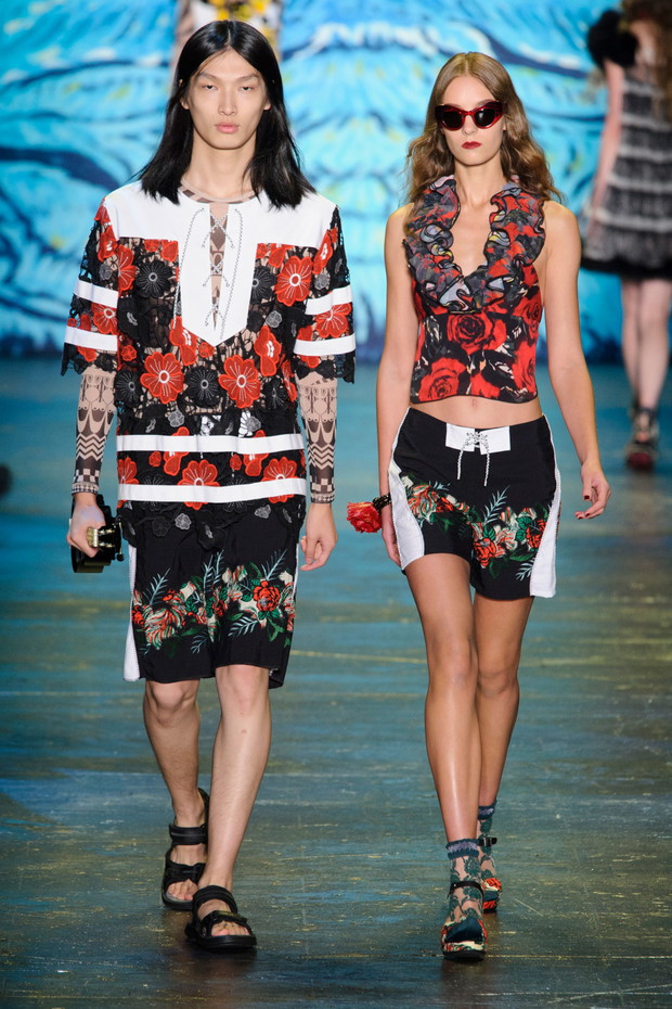 Anna Sui wiosna-lato 2016