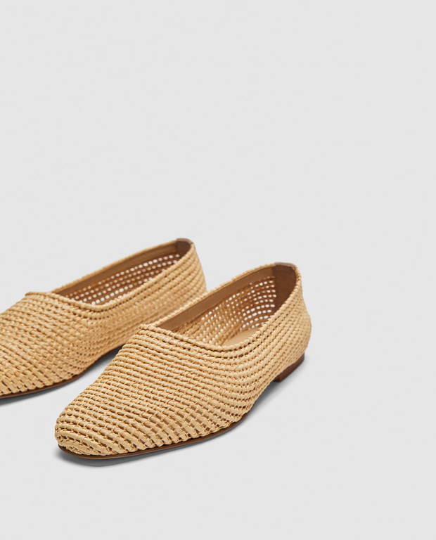 Plecione buty Zara