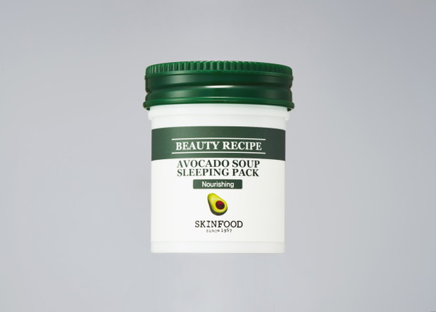 BEAUTY RECIPE AVOCADO SOUP SLEEPING PACK