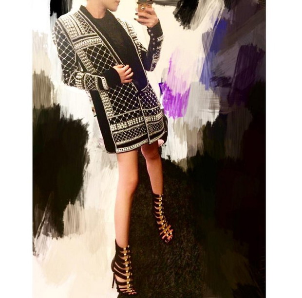 Balmain x H&M. Jak kolekcję nosi Instagram?