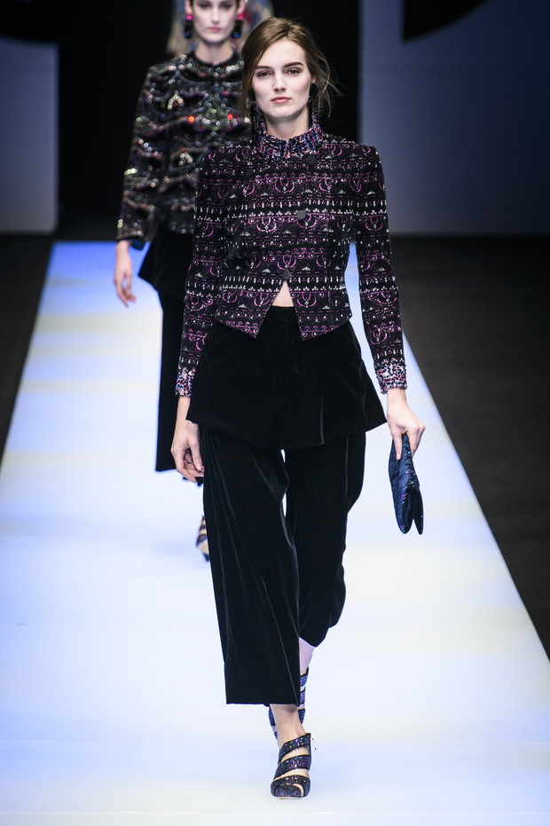 Najnowszy pokaz Giorgio Armani