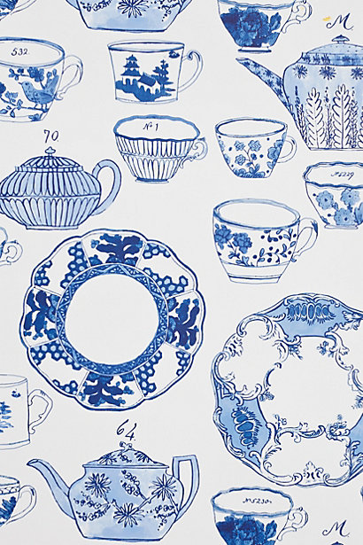 Piękne wnętrza: wzory jak z chińskiej porcelany