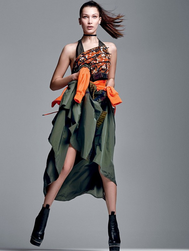 Bella Hadid dla ELLE Brasil i ELLE US!