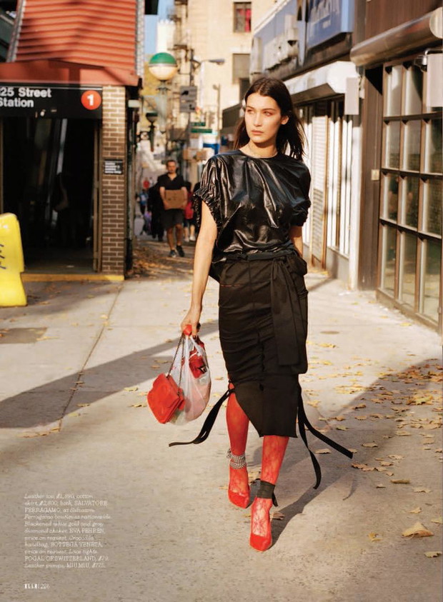 Bella Hadid dla ELLE Brasil i ELLE US!