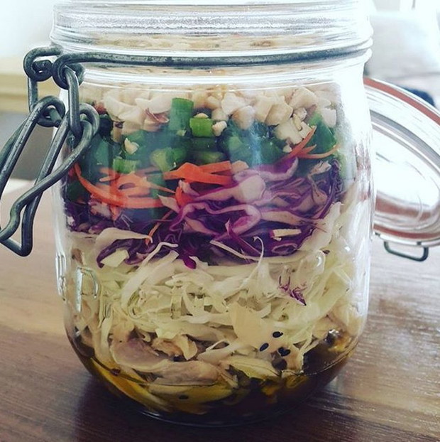 #Jarsalad - sałatka w słoiku