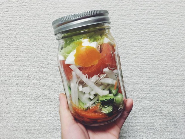 #Jarsalad - sałatka w słoiku