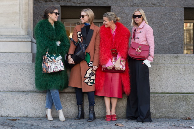 Street fashion z Copenhagen Fashion Week jesień-zima 2016/2017
