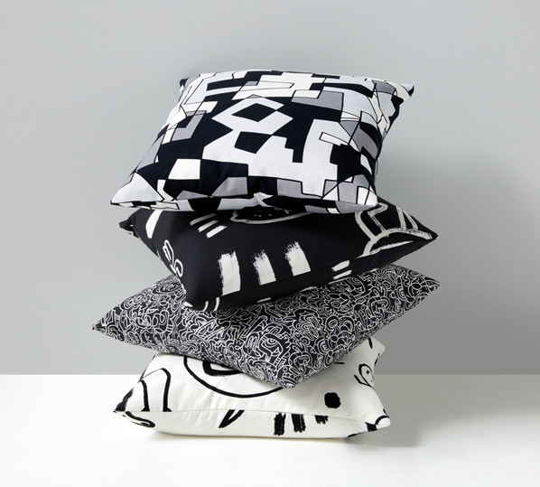 Doodle we wnętrzach - Jon Burgerman dla Kirkby Design