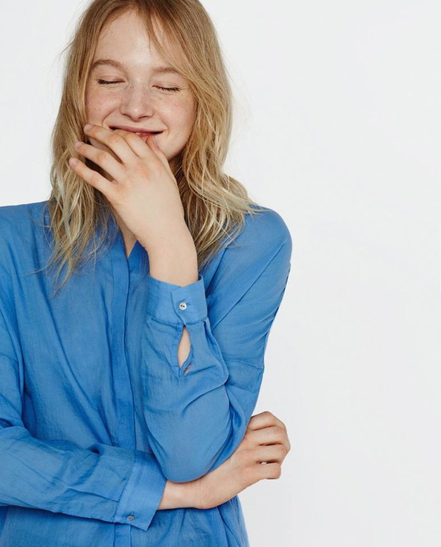 Maja Salamon w sesji Zara
