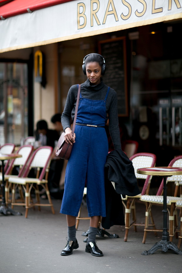 Street fashion: modelki off duty na Paris Fashion Week j-z 2016/2017
